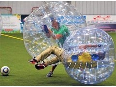 Gymnastics Inflatable Tumbling Mat, Factory Price How to use Bubble Soccer Ball?