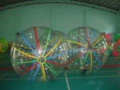 All The Fun Inflatables and Color Strips Water Ball