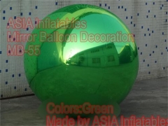 Bola de espejo verde