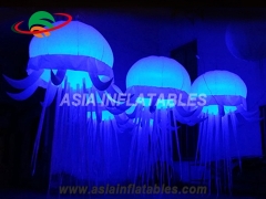iluminación led medusas gigantes inflables