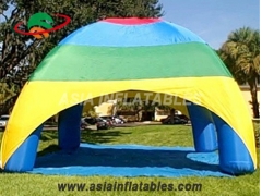Most Popular Multicolor Inflatable Tent Protable Inflatable Car Shelter Sun Shelter Four Legs Spider Tent Event Tent