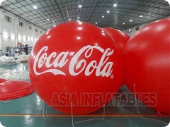 Gymnastics Inflatable Tumbling Mat, Factory Price Coca Cola Branded Balloon