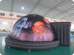 domo inflable planetario