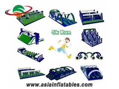 Beautiful appearance Factory Direct Insane Inflatable Obstacle 5k Adult Extreme Sport Inflatable 5k Run For Sale
