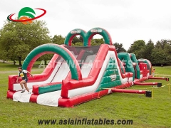 Customized Inflatable 5k Game Adult Inflatable Obstacle Course Event Insane Inflatable 5k with wholesale price