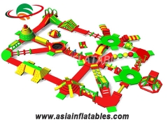 Custom Inflatable Floating Water Park Aqua Park Water Toys