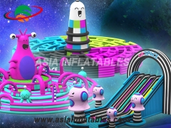 Colourful Art-Zoo Inflatable Theme Park Online