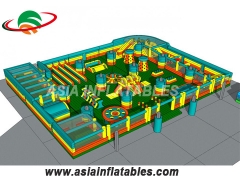 Exciting Inflatable World Indoor Playground Theme Parks