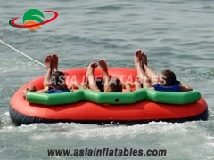 Inflatable Towable 3 Person Floating Towable Water Ski Tube Raft, Inflatable Photo Booth