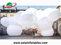 nube led inflable