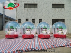 Popular Christmas Inflatable Snow Globe Balloon