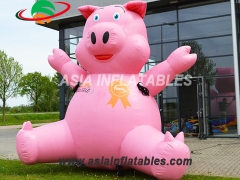 Giant Cartoon  Inflatable Pig For Congratulations. Top Quality, 3 Years Warranty.