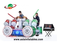 Beautiful appearance Interactive Inflatable Game Inflatable IPS Drum Kit Playsystem