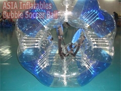 Balón de fútbol de media burbuja de color