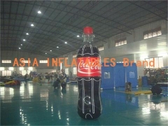 Botella inflable de coca cola