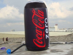 Coca cola inflable puede mercado al por mayor