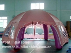 Tienda domo inflable impermeable