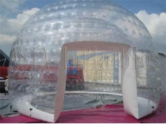 Grandes capas dobles inflables tienda de burbujas