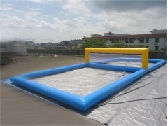 Cancha de voleibol de agua inflable
