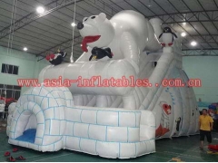 Diapositiva inflable oso polar
