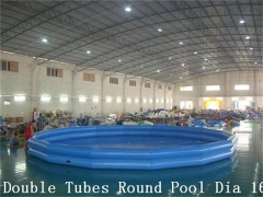 Piscina inflable de dos tubos inflable
