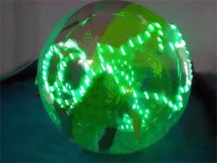 Bola de agua de iluminación led