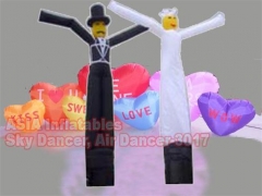 Bailarines de aire inflables