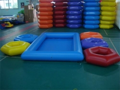 Piscina inflable patio trasero