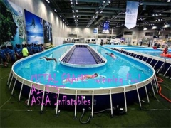 Marco de metal personalizado piscina