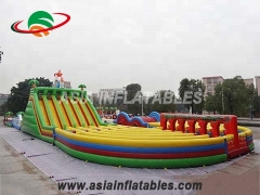 U Shape Inflatable Obstacle Challenge Games