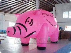 globo inflable de cerdo