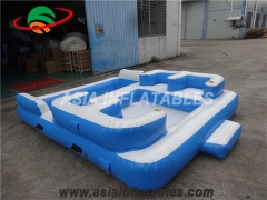 Inflatable Water Park Floating Island
