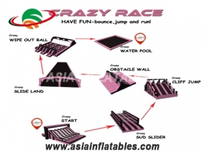 Inflatable 5k Obstacle Run