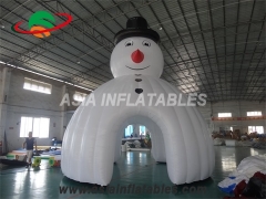Muñeco de nieve inflable de 6 pies