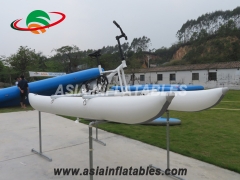 bicicleta de agua inflable