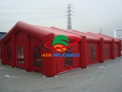 Personalizar Carpa inflable gigante de color rojo para salón de bodas