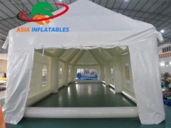 excelente calidad Refugio médico inflable portátil con ventanas transparentes para respuesta a emergencias con precio al por mayor