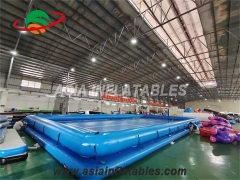 Cancha de pickleball flotante inflable
