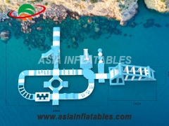 Parque acuático inflable duradero