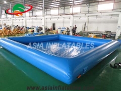 Piscina inflable blanca