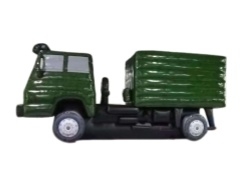 Camión militar inflable